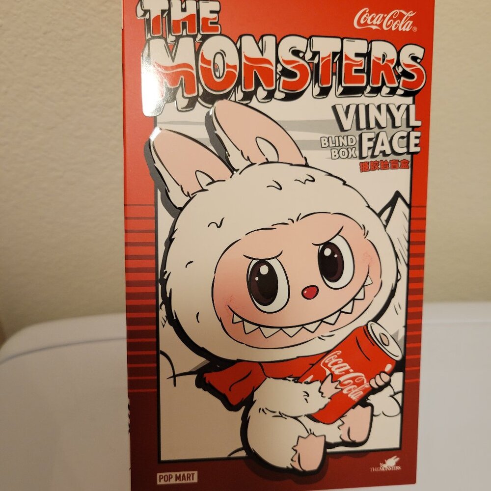 NEW Popmart Coca-Cola The Monsters Vinyl Face Blind Box